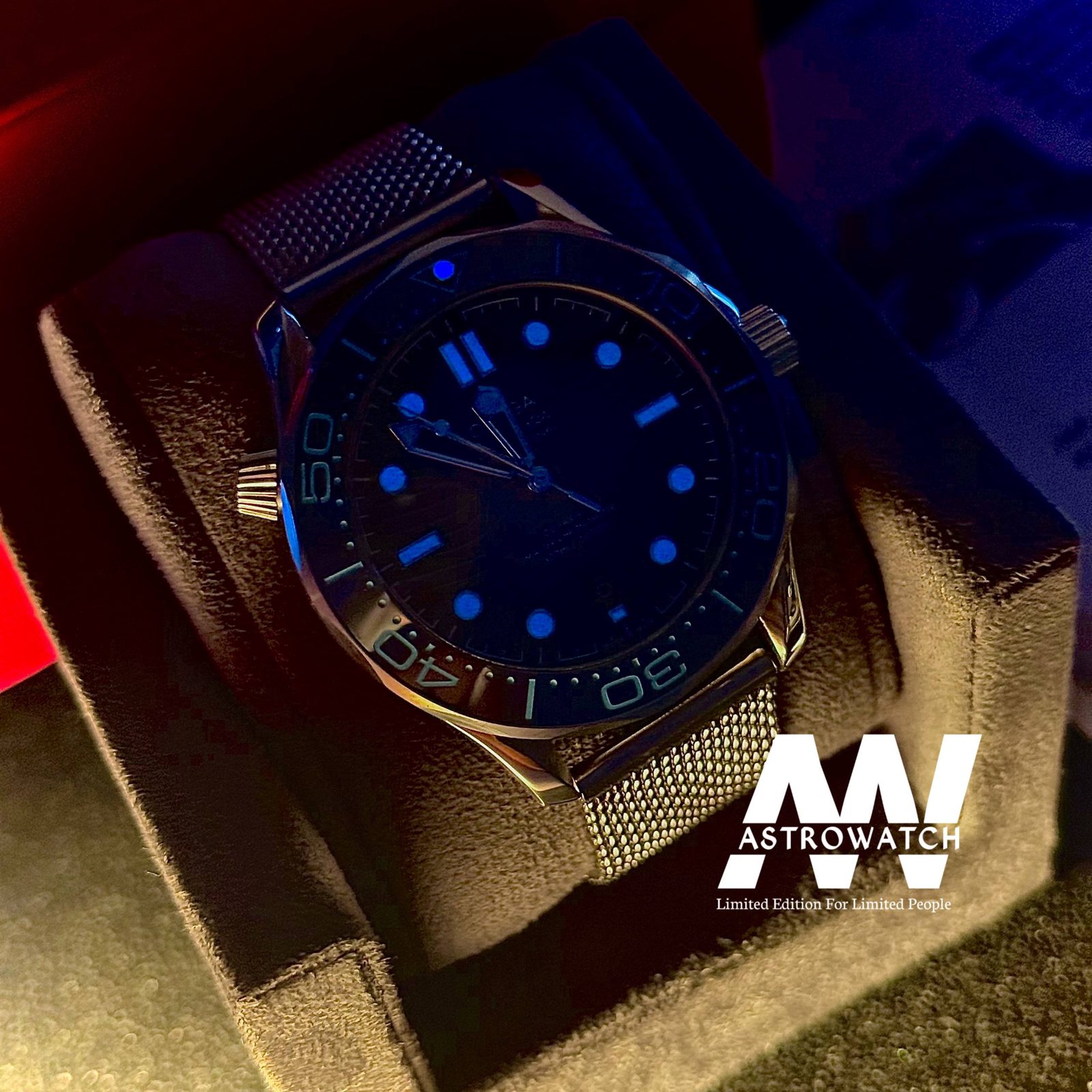 OMEGA 007 OCEAN BLUE MASTER GRADE — photograph 5