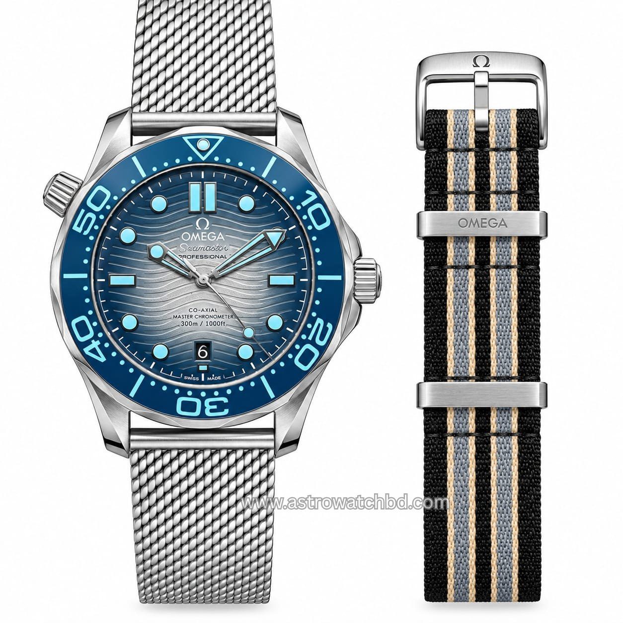 OMEGA 007 OCEAN BLUE MASTER GRADE — photograph 1
