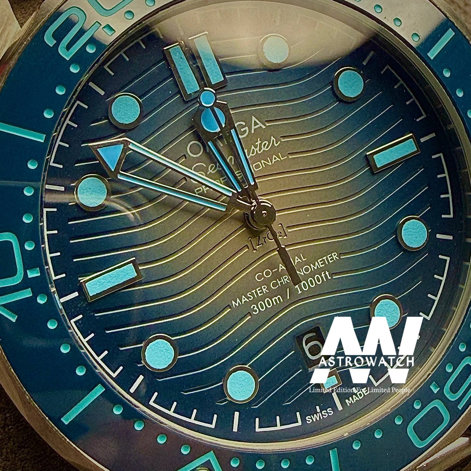 OMEGA 007 OCEAN BLUE MASTER GRADE — photograph 4