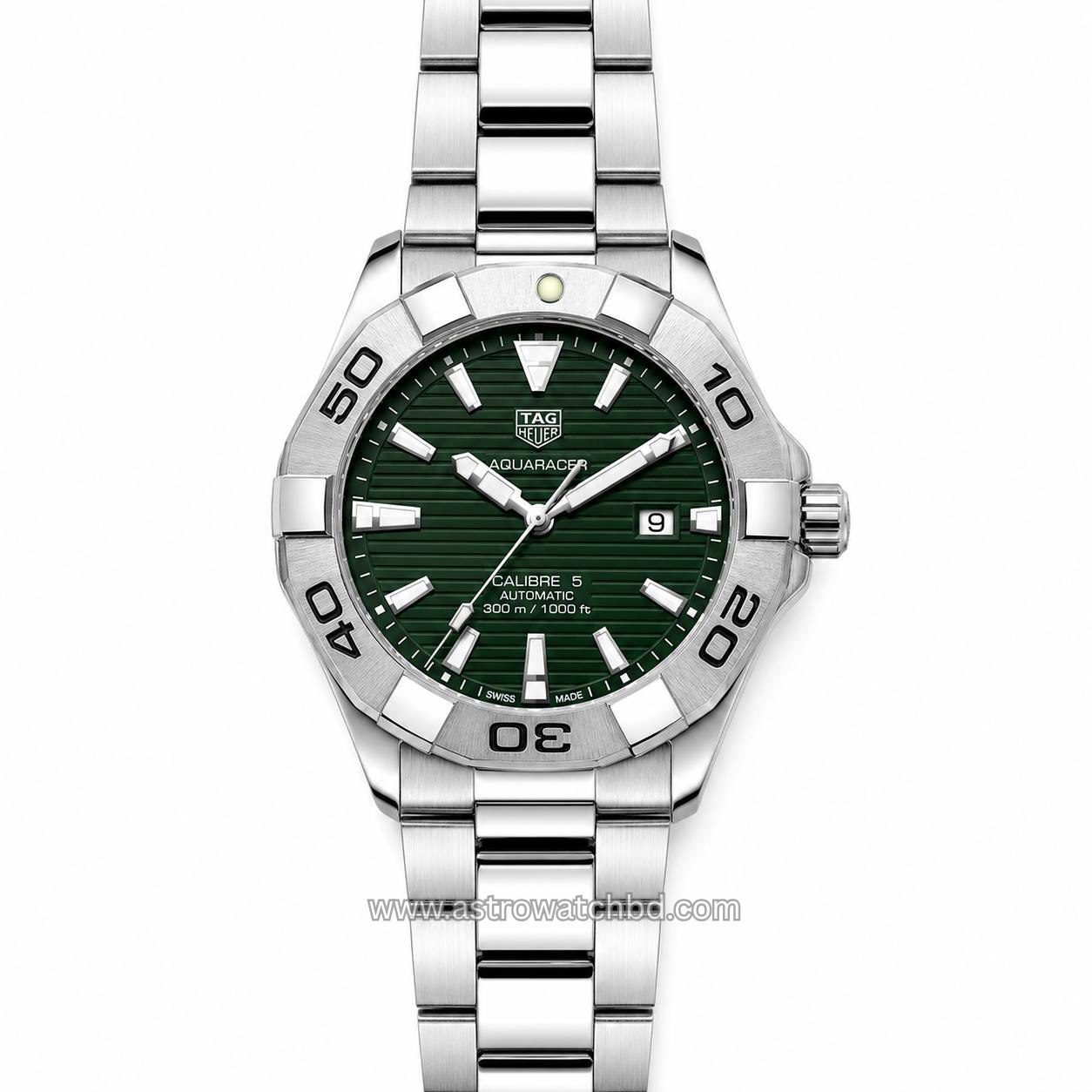 TAG AQUARACER CHAIN GREEN — photograph 1